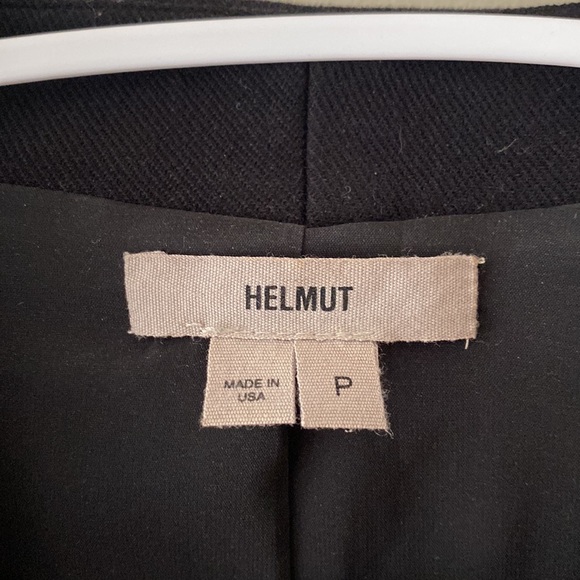 Helmut Lang black Fitted Blazer Jacket - Picture 2 of 7